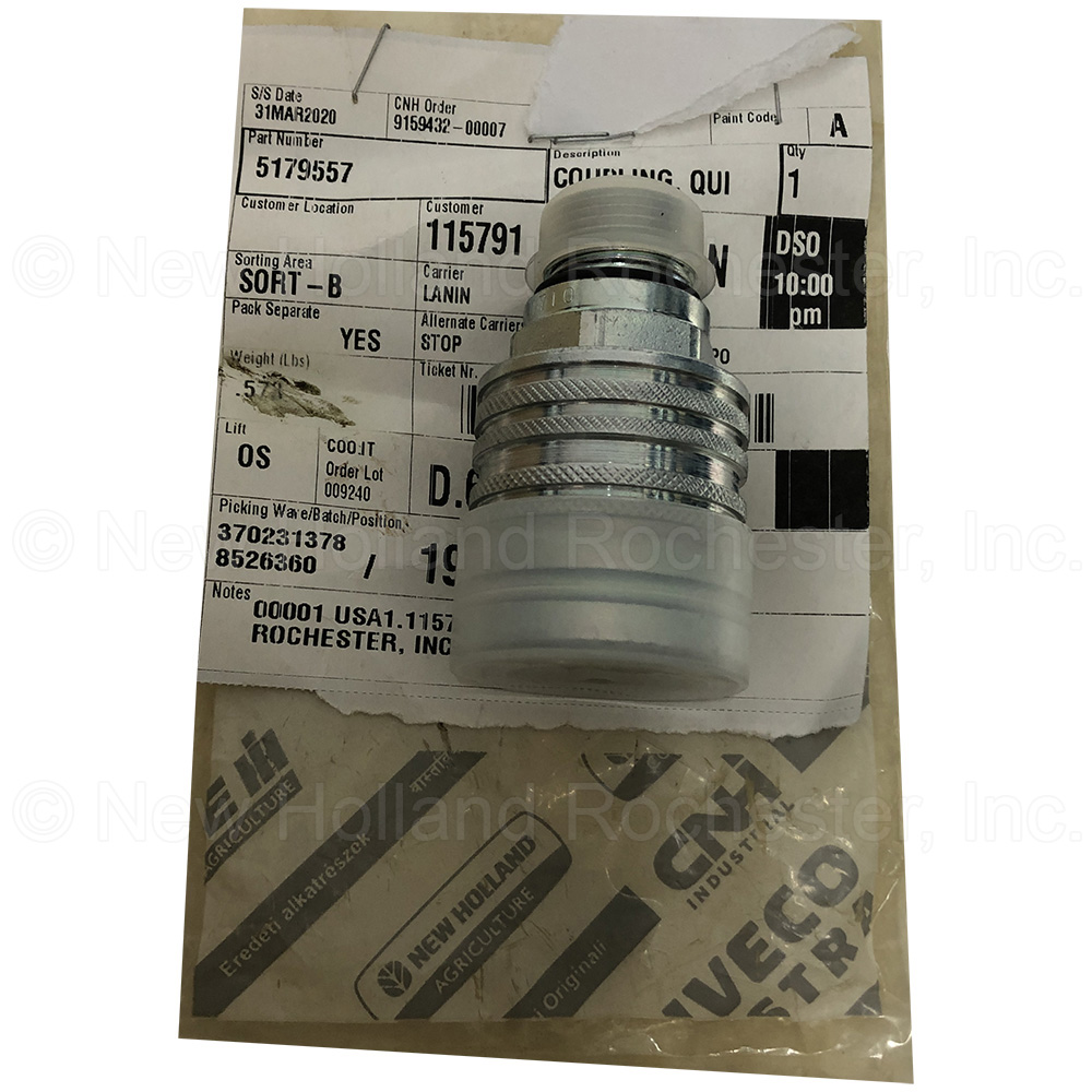 New Holland Coupling Part # 5179557