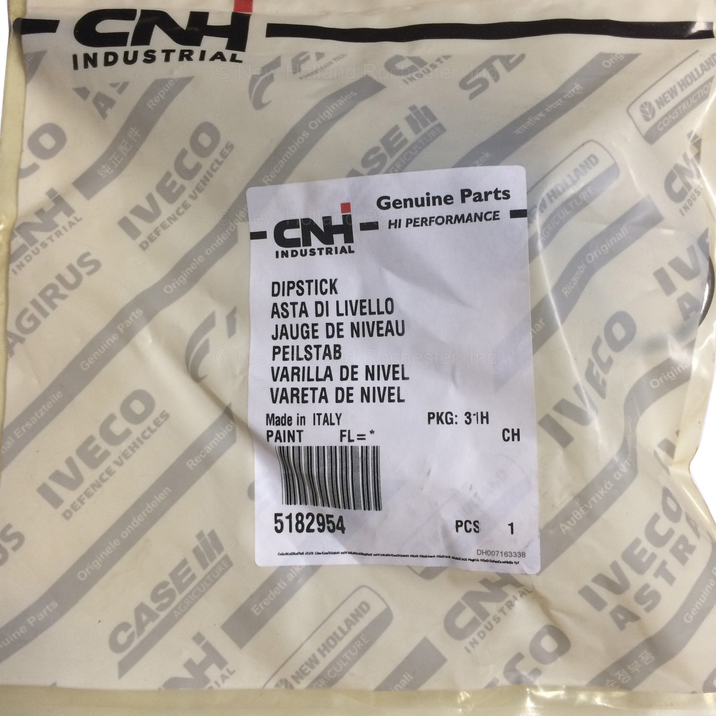 New Holland Dipstick Part # 5182954 - Image 3