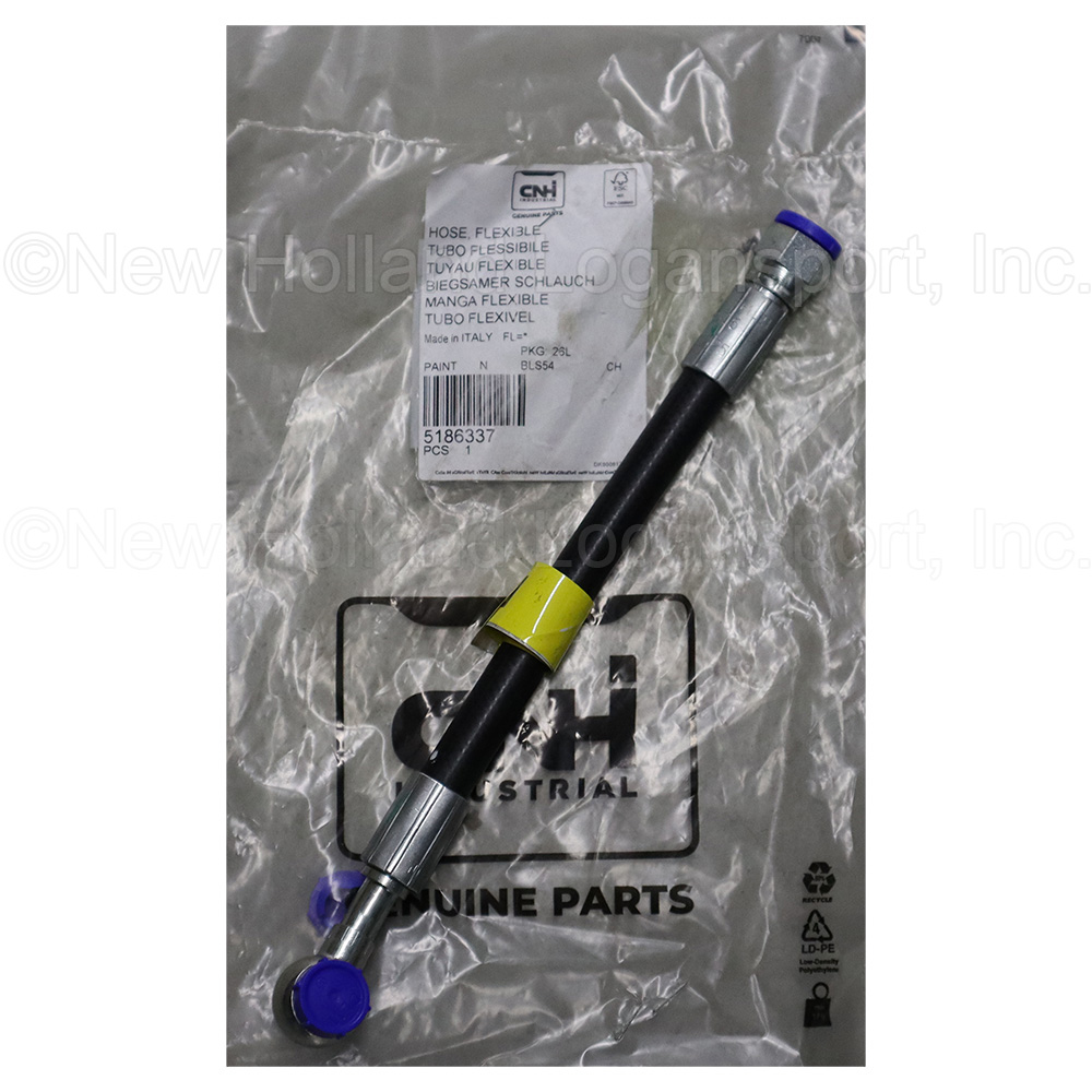 New Holland Flexible Hose Part # 5186337
