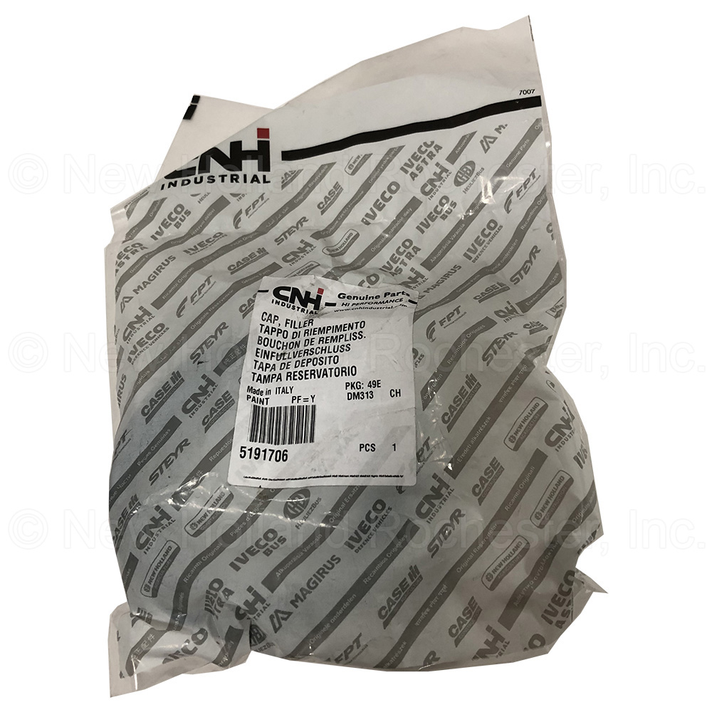 New Holland 100mm ID Filler Cap Part # 5191706 - Image 2