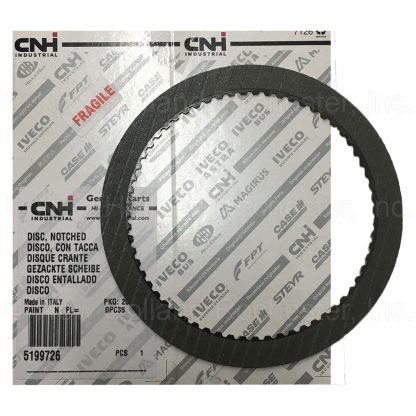 New Holland Notched Disc Part # 5199726