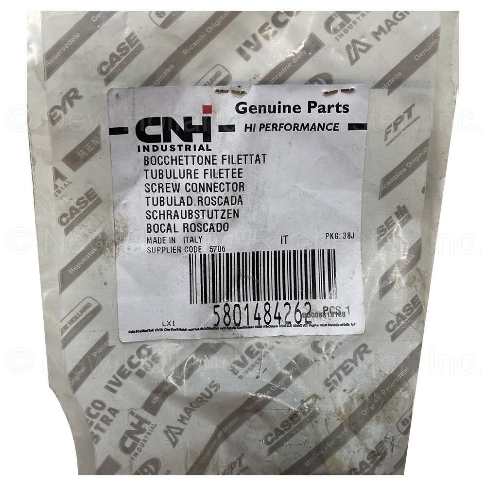 New Holland Fitting Part # 5801484262 - Image 2