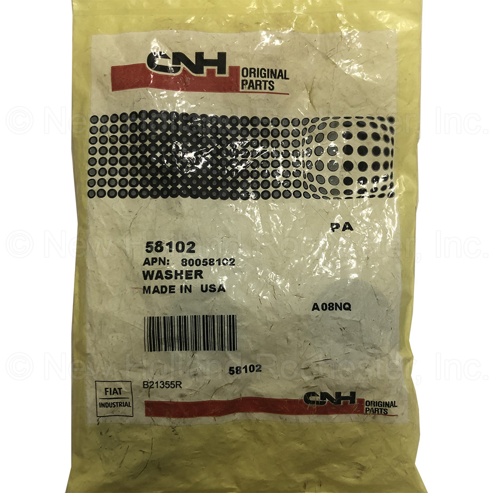 New Holland Washer Part # 58102 - Image 3
