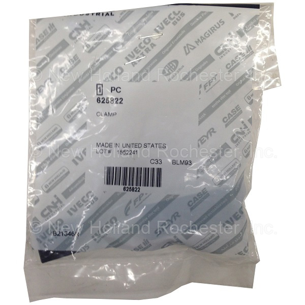 New Holland 1/2" Clamp Part # 625822 - Image 2
