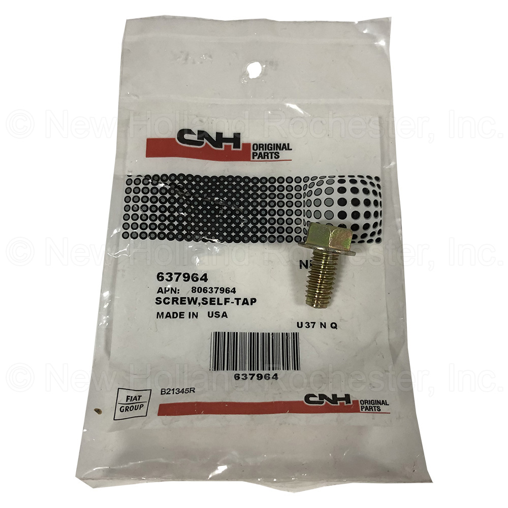 New Holland Self-Tap Screw Part # 637964