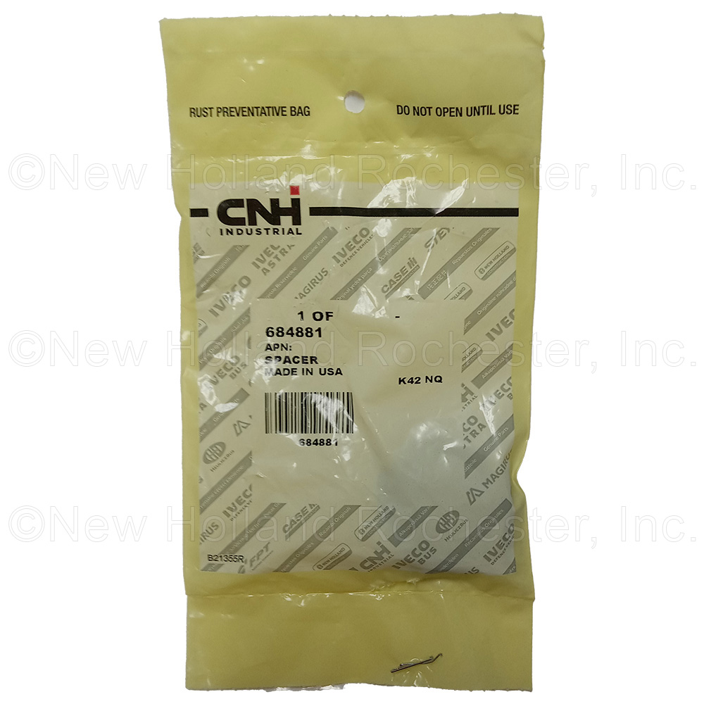 New Holland Spacer Part # 684881 - Image 3