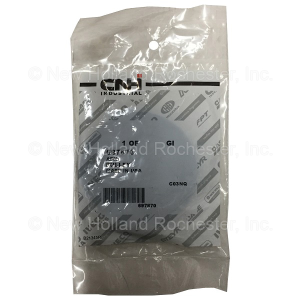 New Holland Pulley Part # 697870 - Image 2