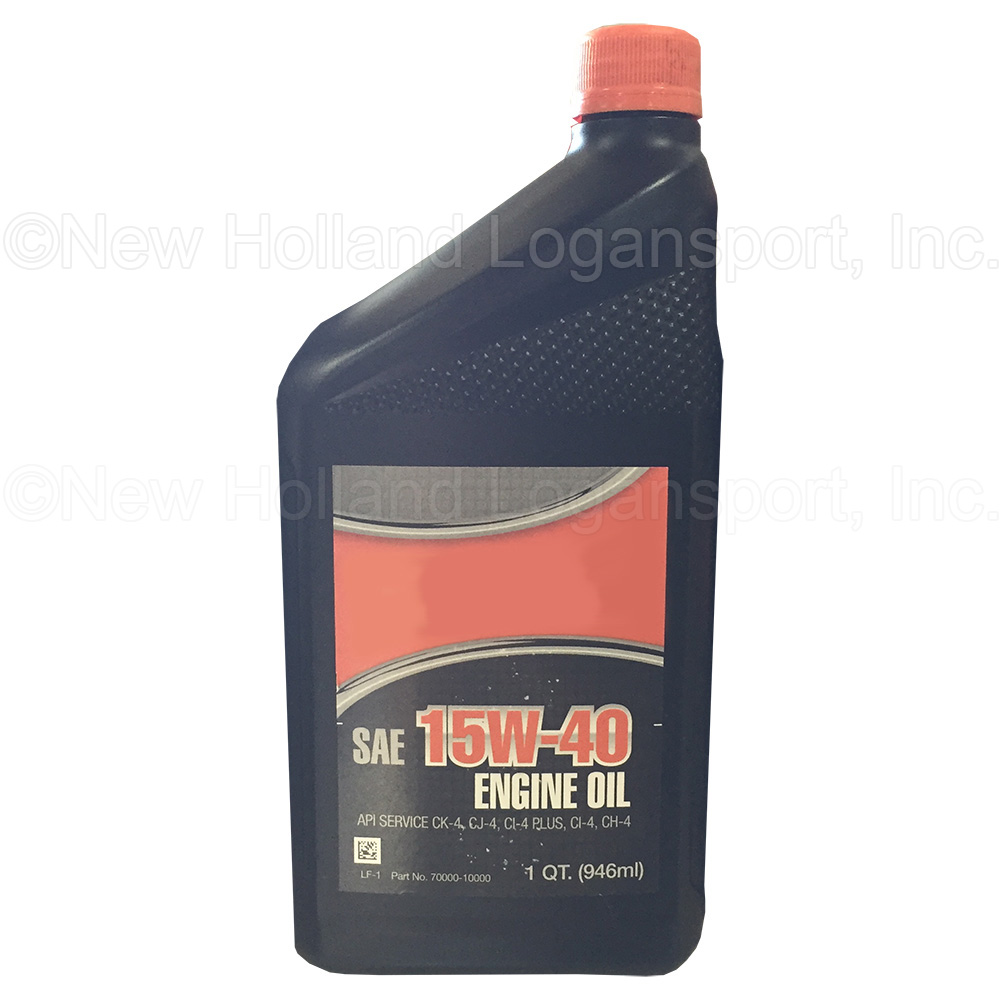 Kubota 15W40 Engine Oil 1 Qt Part 7000010000 New Holland Rochester
