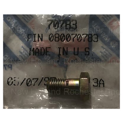 New Holland Bolt Part # 70783