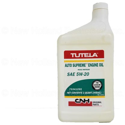 New Holland / Tutela 1 Qt Engine Oil SAE 5W-20 Part # 73341255