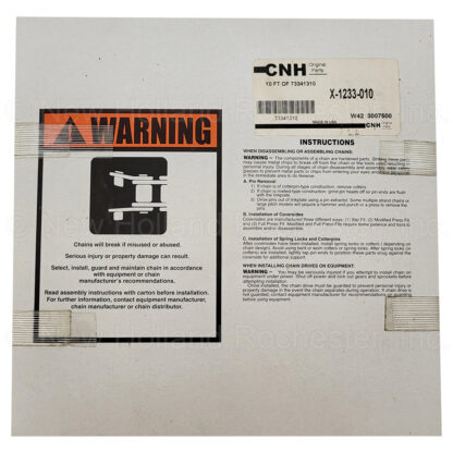 New Holland Chain (Ag) Part # 73341310