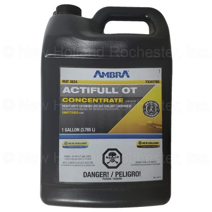 New Holland Actifull OT Concentrate 1 Gal Coolant / Antifreeze Part # 73341785