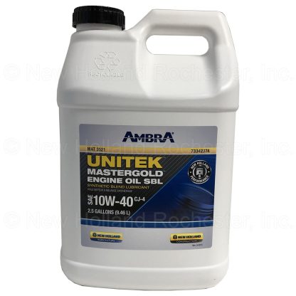 New Holland 10W40 Oil 2.5 Gal Part # 73342374