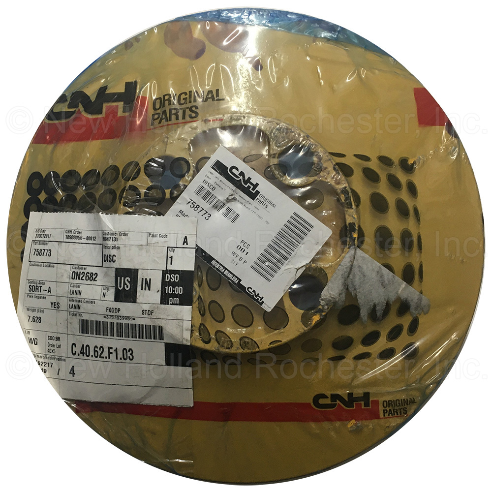 New Holland Disc Part # 758773