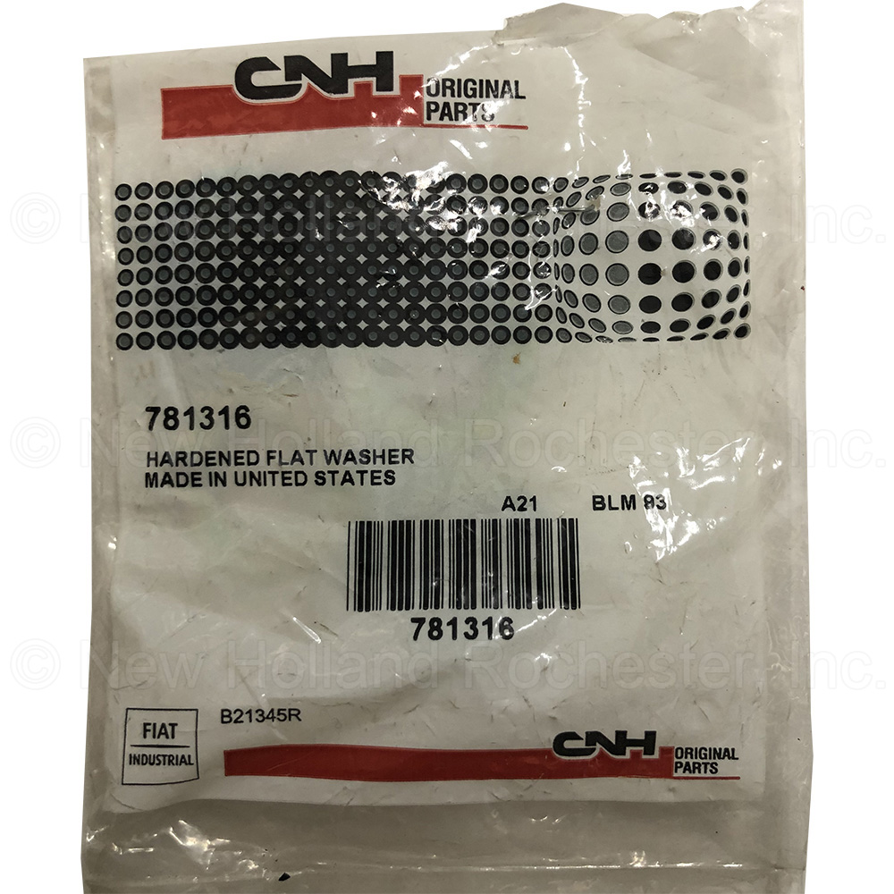 New Holland Washer Part # 781316 - Image 3