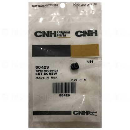 New Holland Set Screw Part # 80429