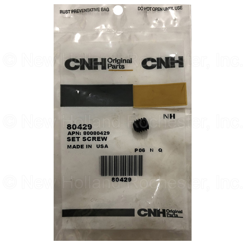 New Holland Set Screw Part # 80429