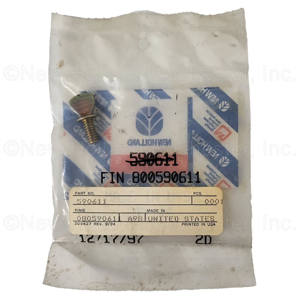 New Holland 1/4"-20 x 1/2" Thumb Screw Part # 80590611