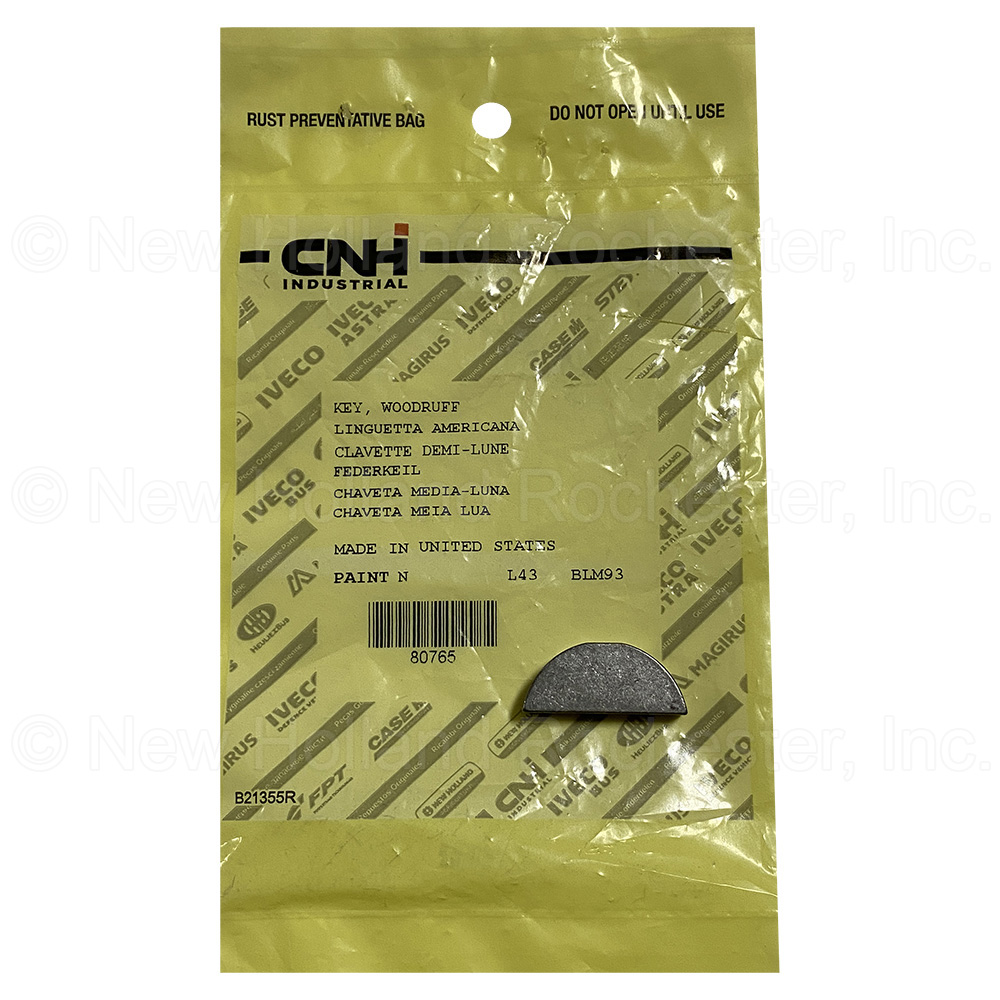 New Holland Key Part # 80765