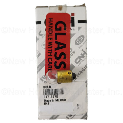 New Holland Bulb Part # 81715778