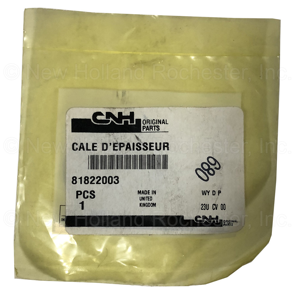 New Holland Shim Part # 81822003 - Image 3