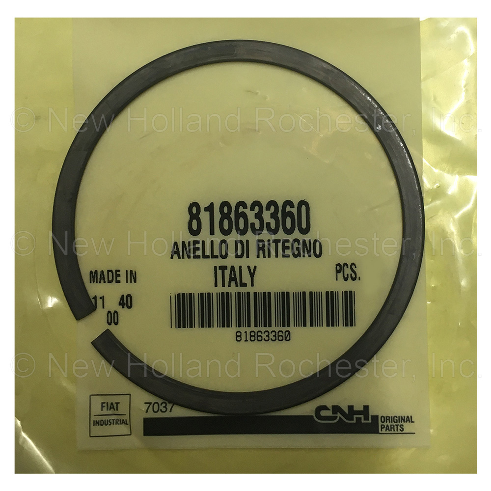 New Holland Snap Ring Part # 81863360