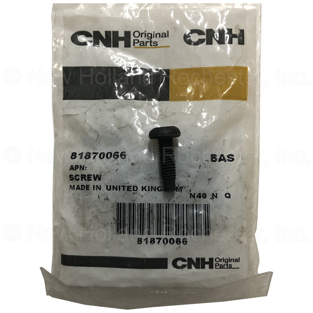 New Holland Screw Part # 81870066
