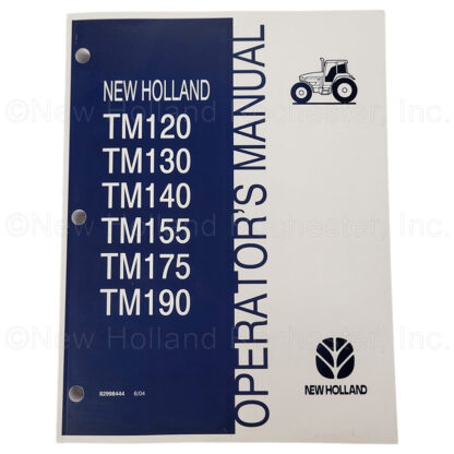 New Holland TM Series Operator Manual Part # 82998444