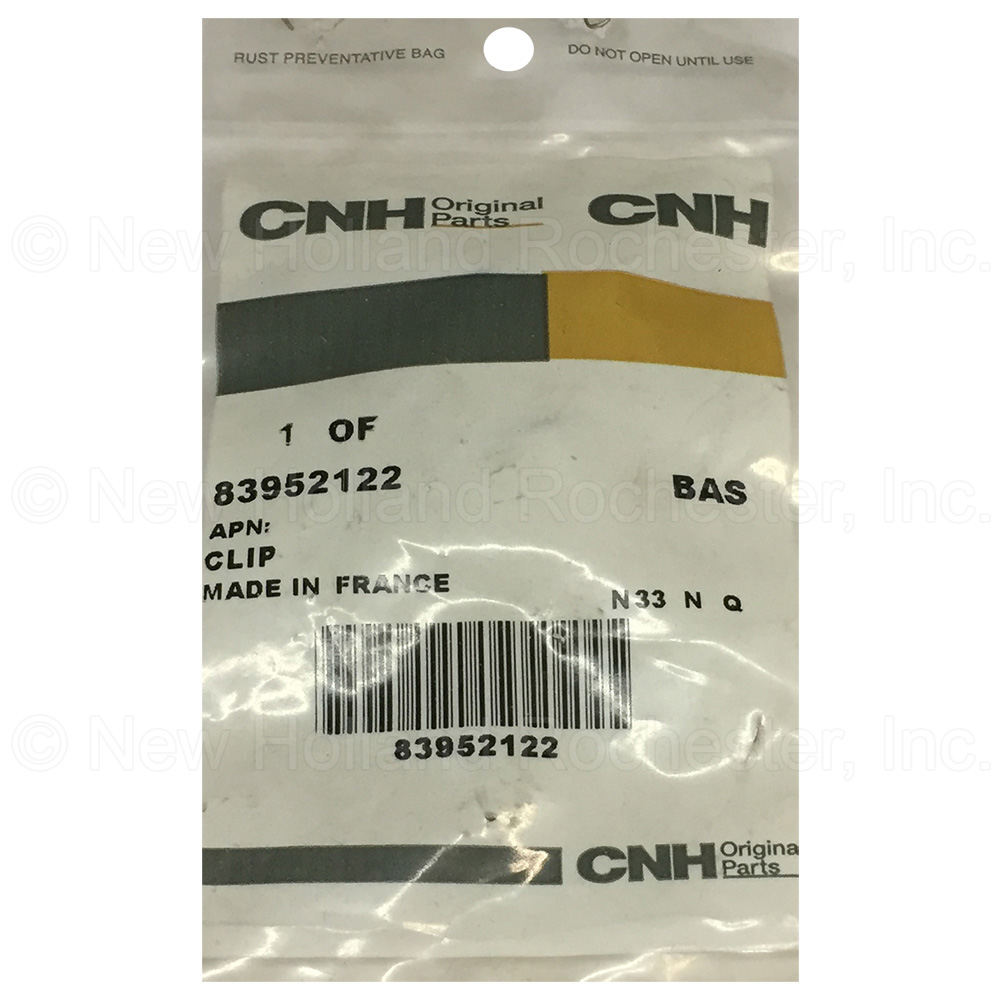 New Holland Clip Part # 83952122 - Image 2