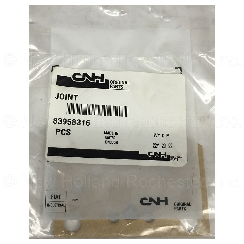 New Holland Gasket Part # 83958316 - Image 2