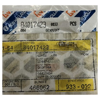 New Holland Bulb Part # 84017423