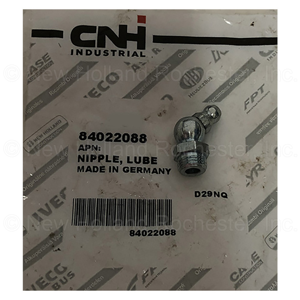 New Holland Lube Nipple Part # 84022088