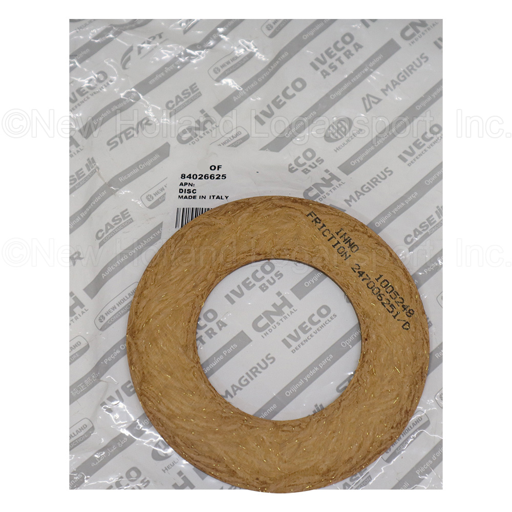 New Holland Disc Part # 84026625