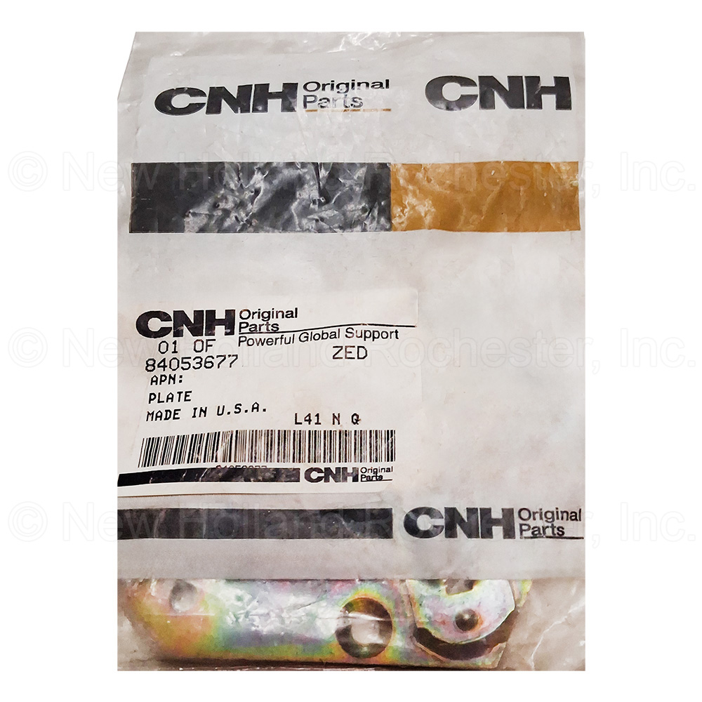 New Holland Plate Part # 84053677