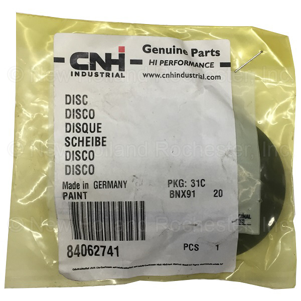 New Holland Disc Part # 84062741 - Image 2