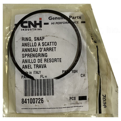 New Holland Snap Ring Part # 84100726