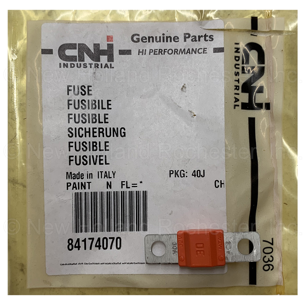 New Holland 30A Fuse Part # 84174070