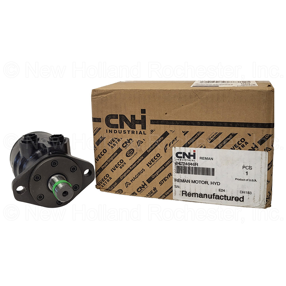 New Holland Reman Hydraulic Motor Part # 84224646R