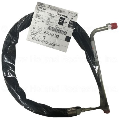 New Holland Hydraulic Tube Part # 84351545
