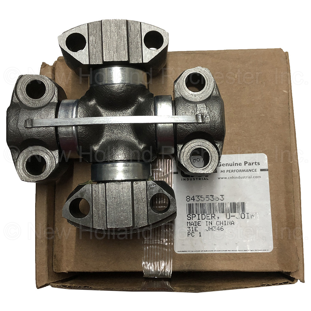 U-Joint Spider Cross & Snap Ring Kit | Replaces 9968059, 144465A1, 84355357 | Fits Ford/New Holland/Case Tractor & Loader
