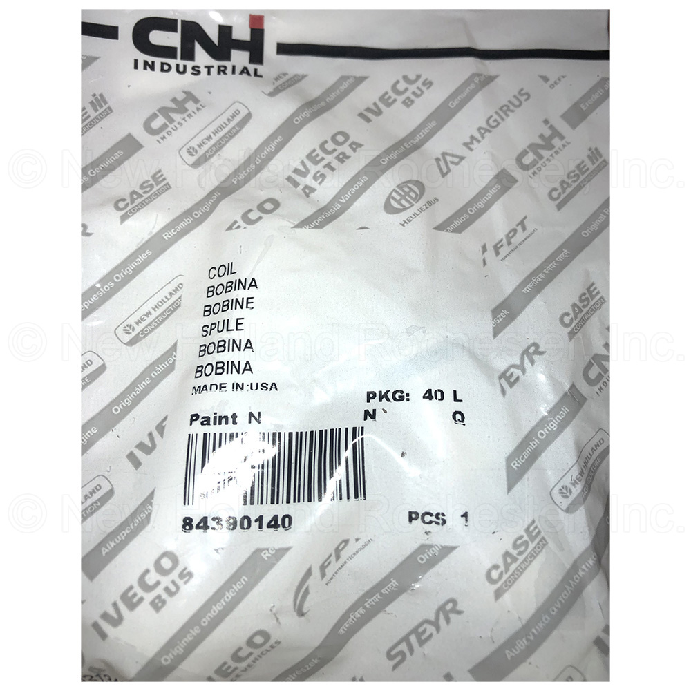 New Holland Coil Part # 84390140 - Image 2