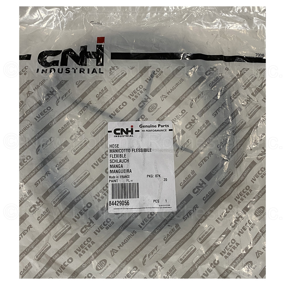 New Holland Hose Part # 84429056 - Image 2
