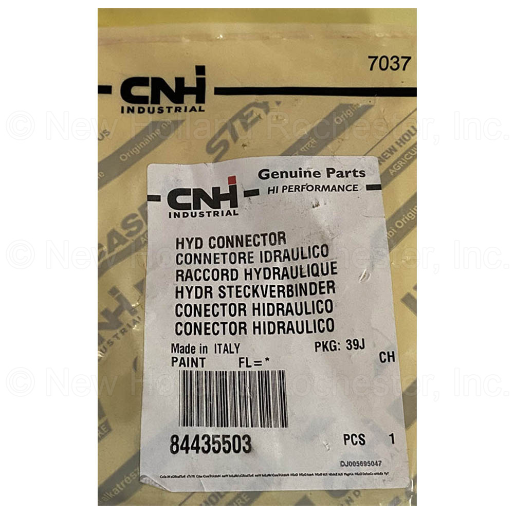 New Holland Connector Part # 84435503 - Image 2