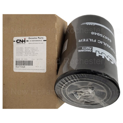 New Holland Hydraulic Oil Filter Part # 84475948