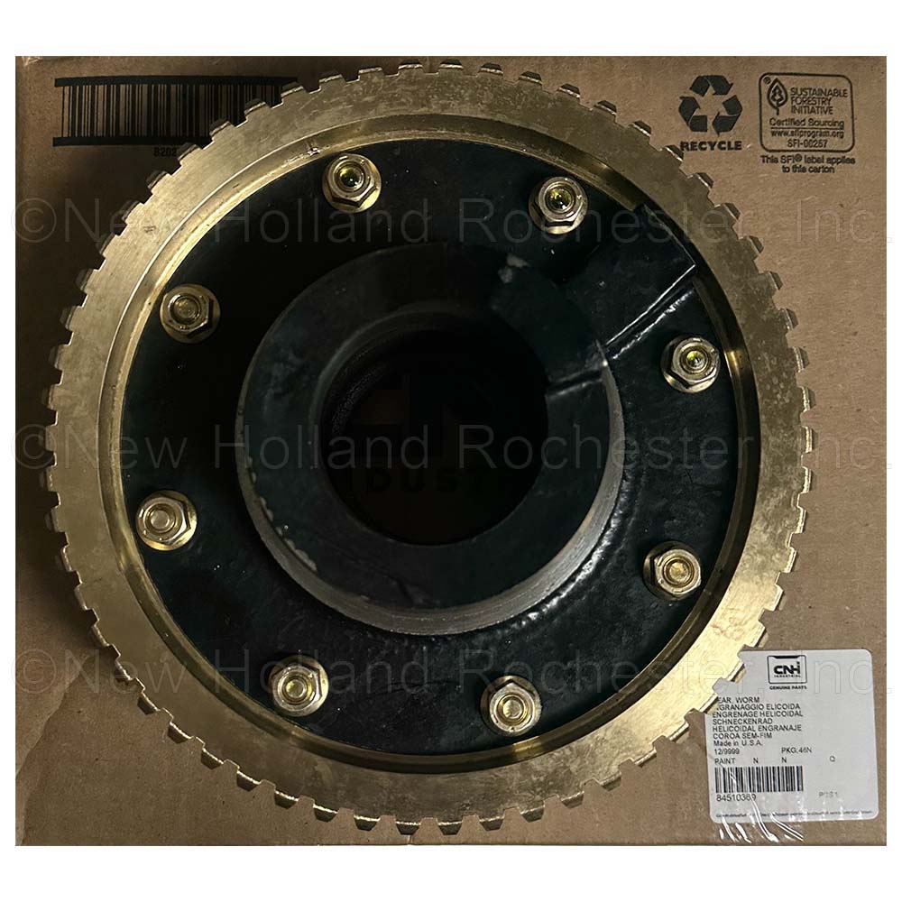 New Holland Worm Gear Part # 84510369 - Image 2