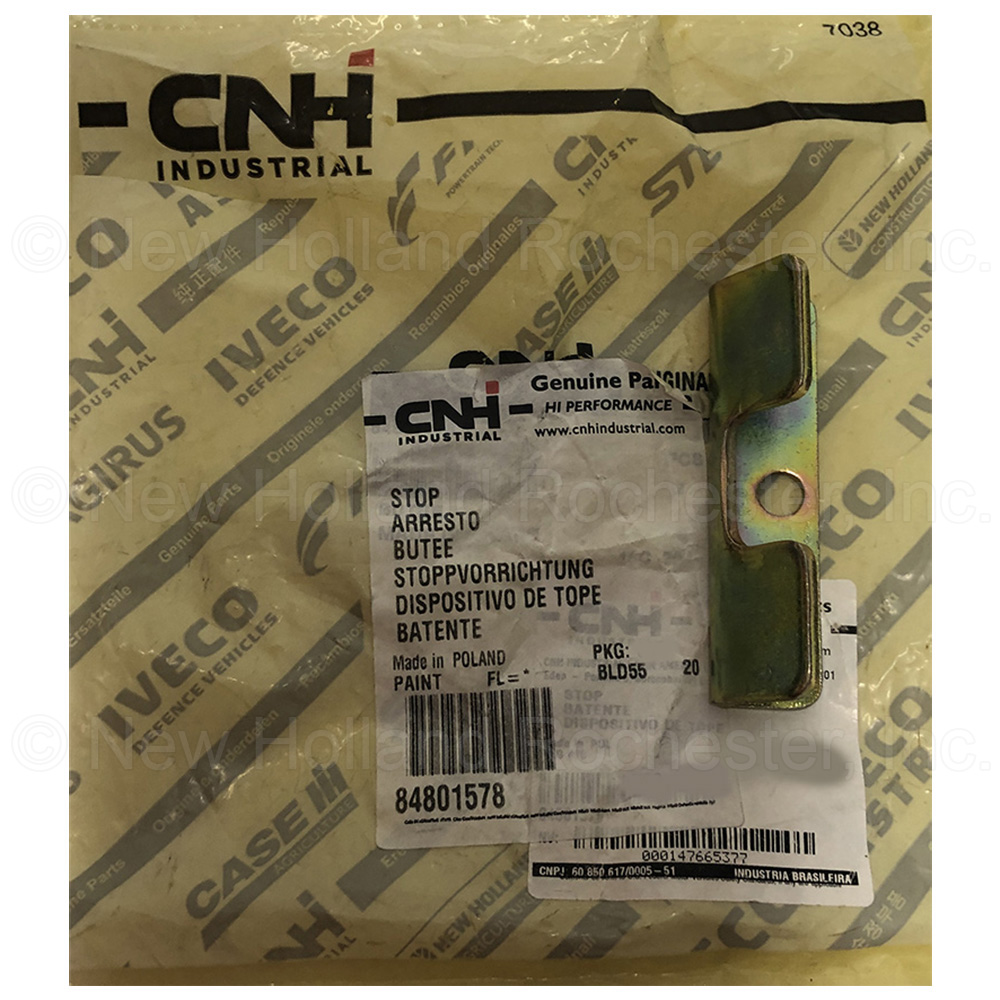 New Holland Stop Part # 84801578