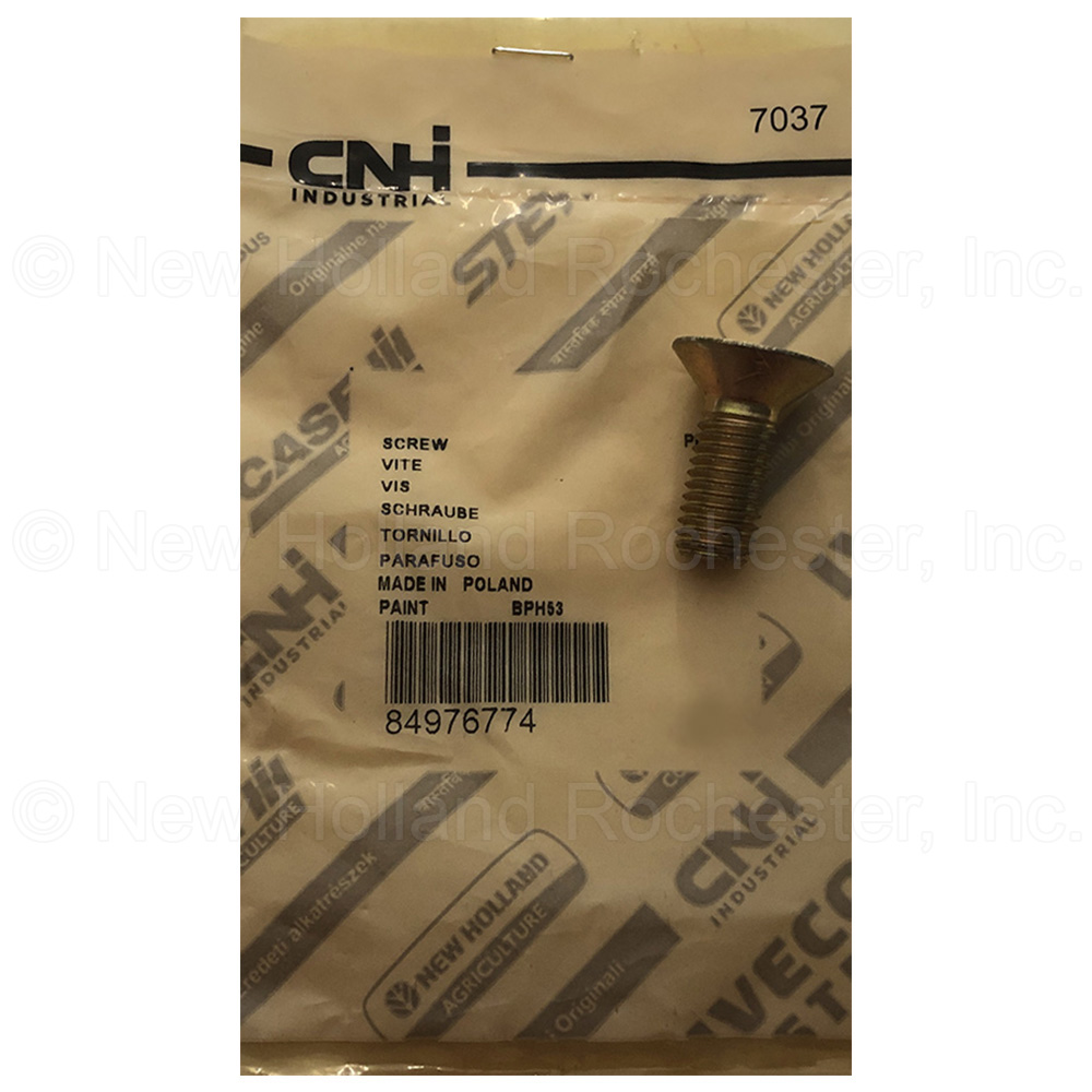 New Holland Screw Part # 84976774