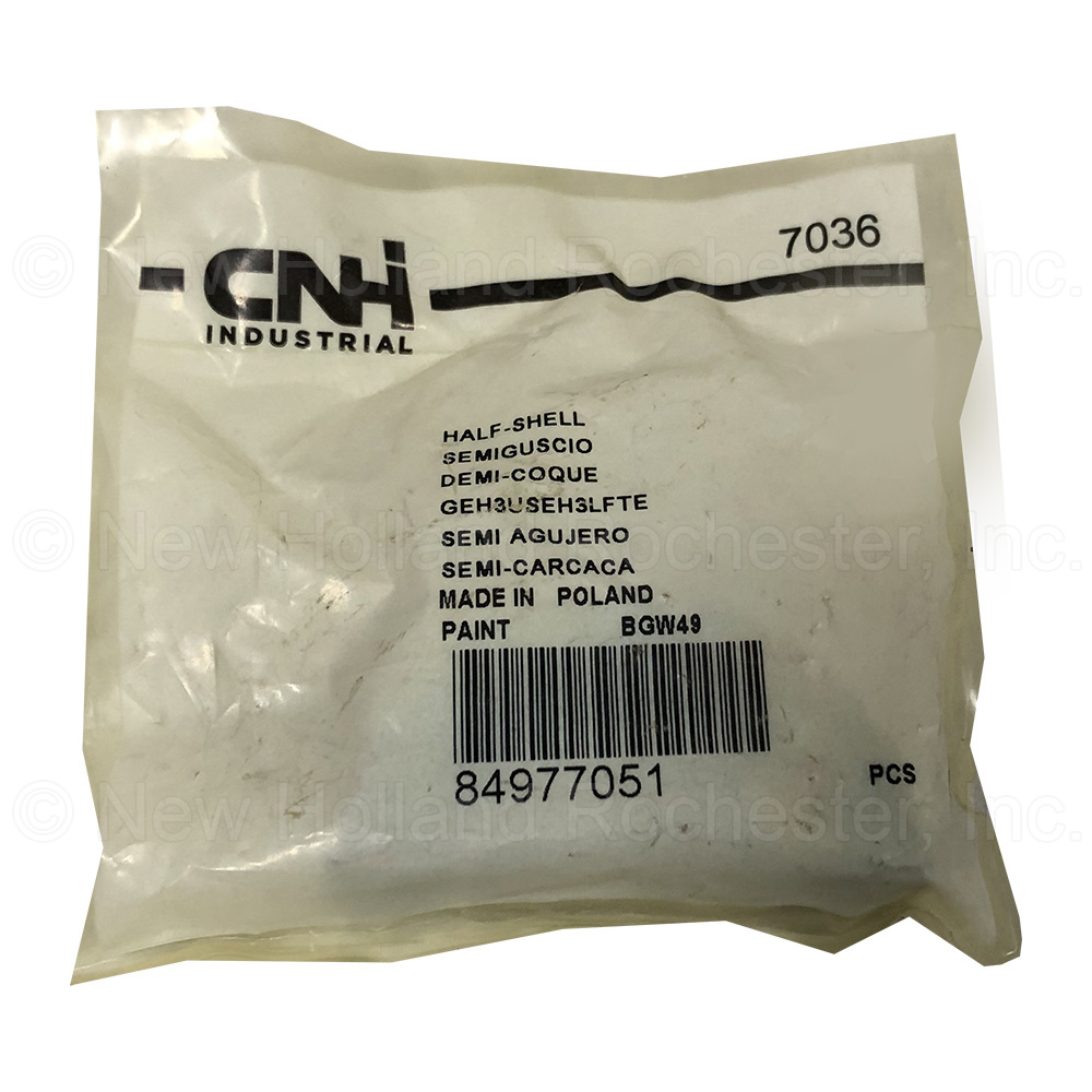 New Holland Half Shell Part # 84977051 - Image 3