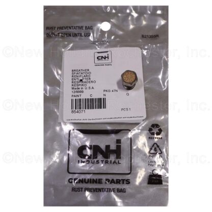 New Holland Breather Part # 854071