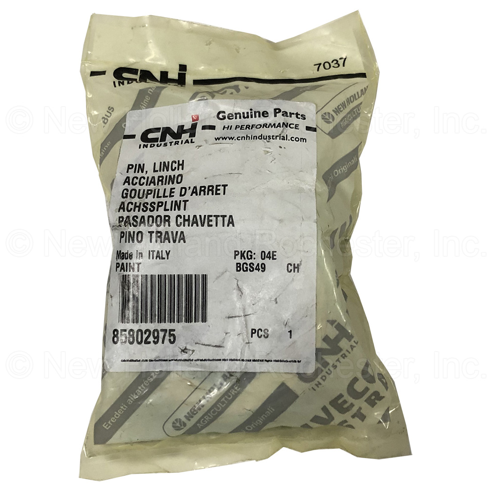 New Holland Pin Part # 85802975 - Image 3